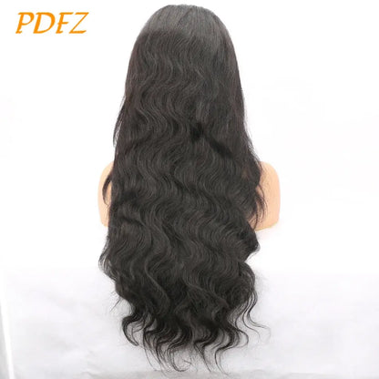 Body Wave Human Hair Lace Front Wig - 13x4 HD Lace, 180% Density, Glueless, Preplucked