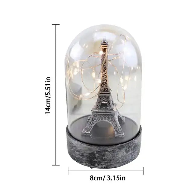 Exquisite Paris Eiffel Tower Starlight Night Lamp